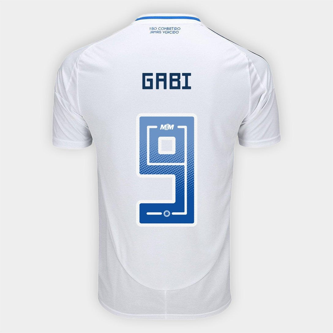 Camisa Adidas Cruzeiro 2025/26 II l. GABI N° 9 na TSN Sports