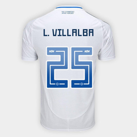 Camisa Adidas Cruzeiro 2025/26 II l. VILLALBA N° 25 na TSN Sports