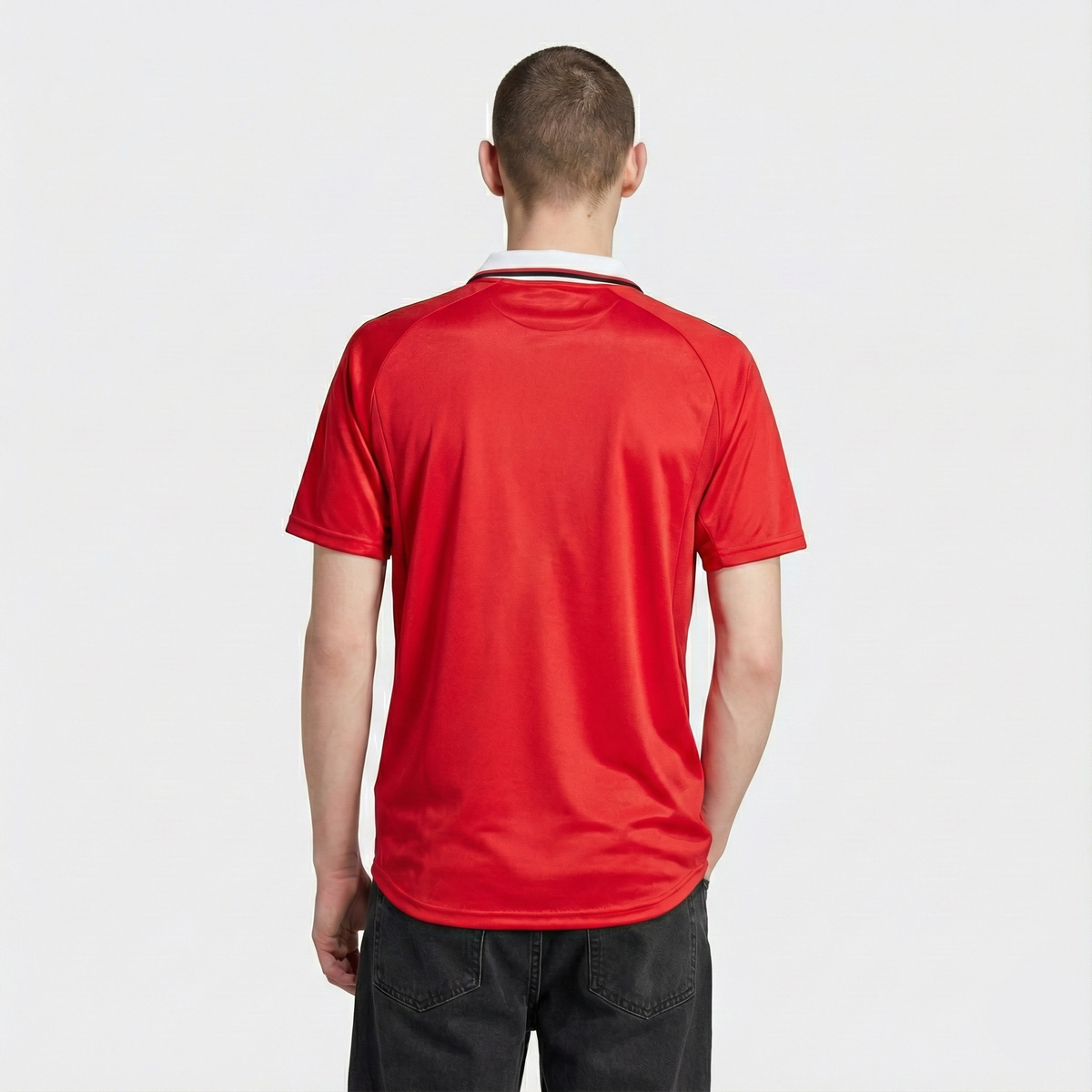 Camisa Retrô Manchester United 1999/00 I, vista de frente