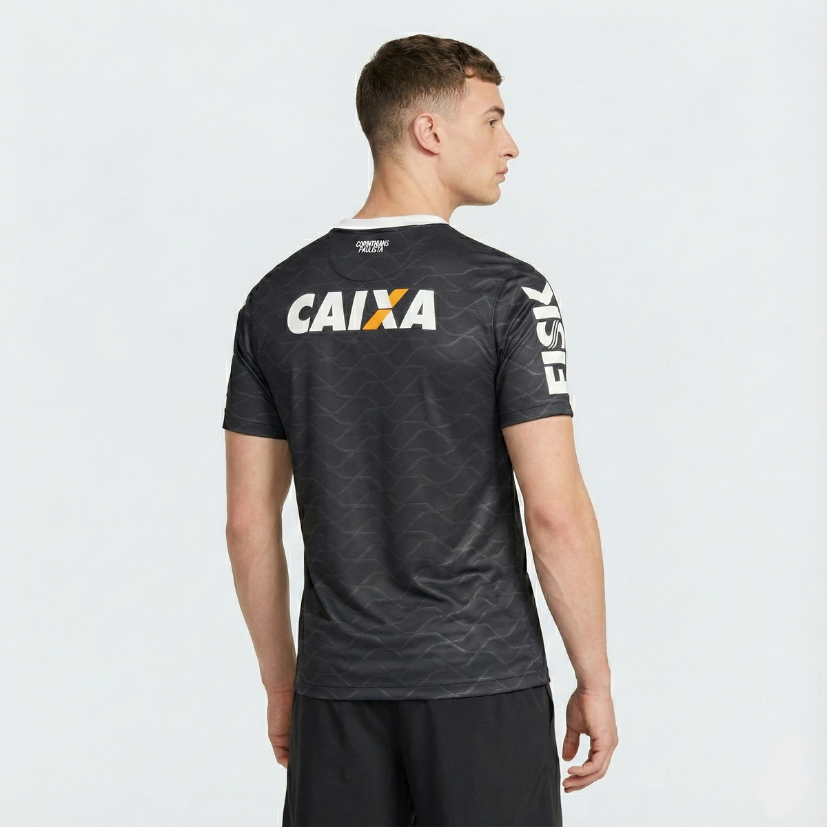 Camisa Retrô Corinthians 2012/13 II Mundial de Clubes, vista de frente