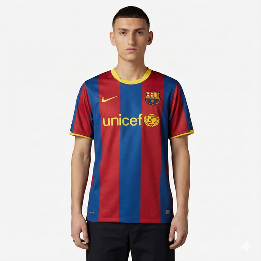 Camisa Retrô Barcelona 2010/11 I na TSN Sports