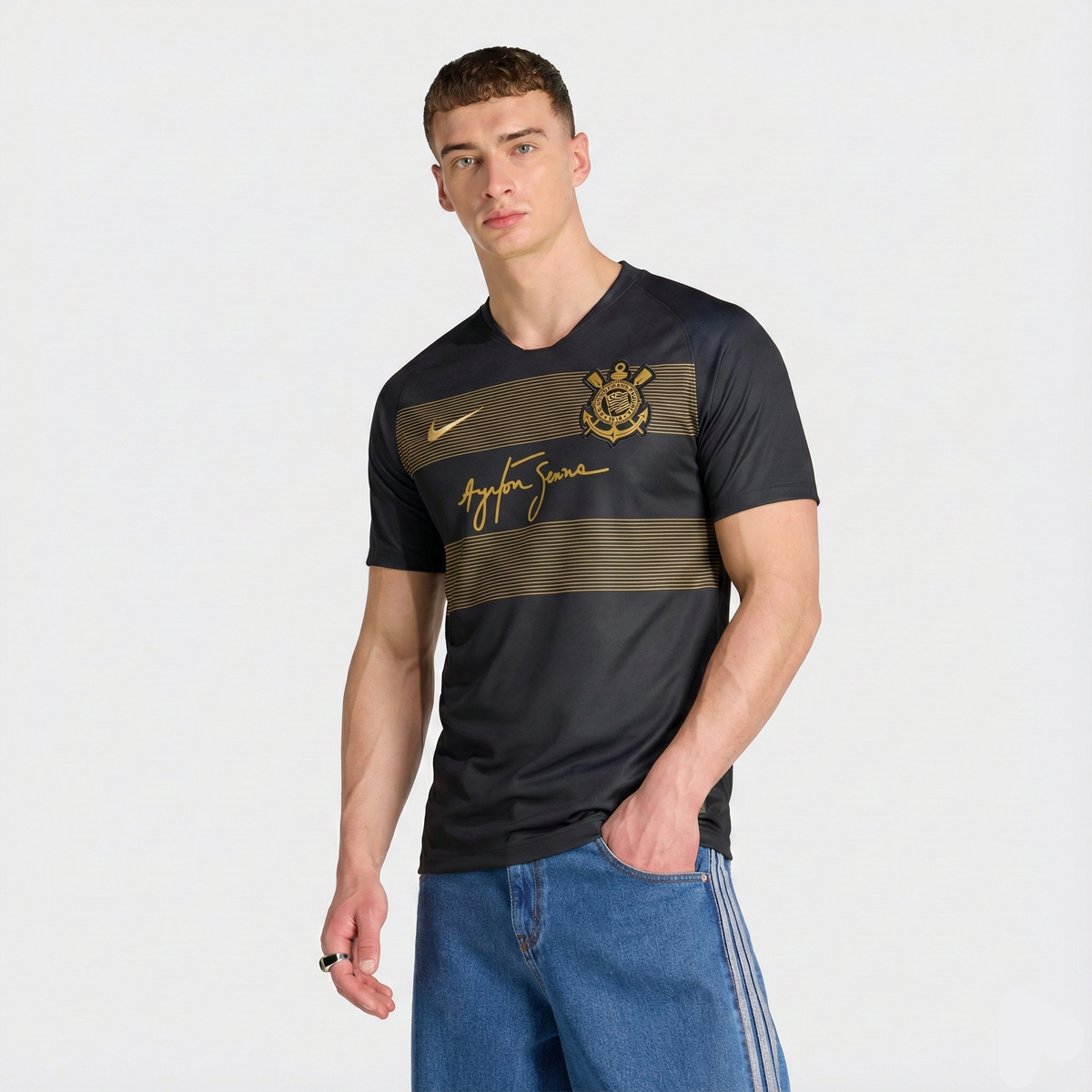 Camisa Retrô Corinthians 2018/19 II Ayrton Senna na TSN Sports