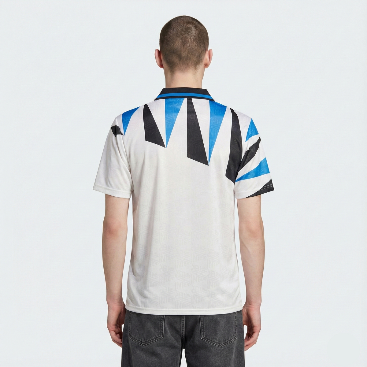Camisa Inter de Milão Reserva 92/93 - Versão Retro, vista de frente