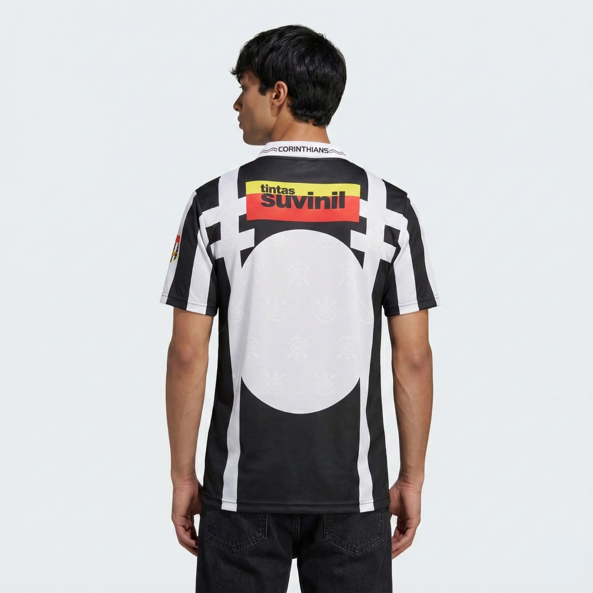 Camisa Retrô Corinthians 1995/96 II, vista de frente
