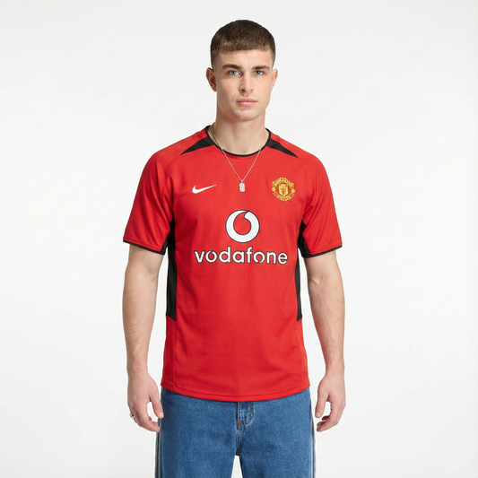 Camisa Retrô Manchester United 2002/04 I na TSN Sports
