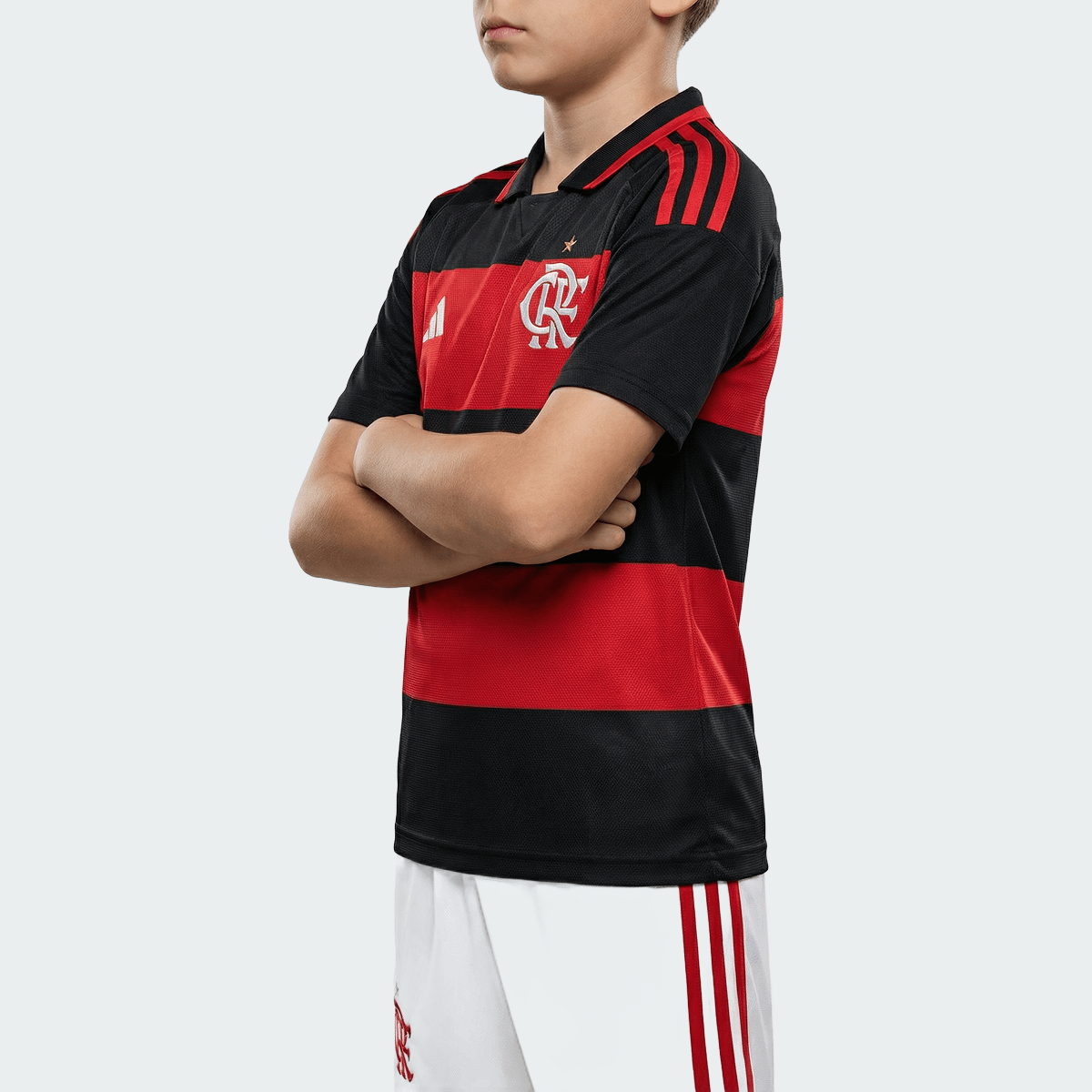 Conjunto Infantil Adidas Flamengo 2026/27 I — imagem 2