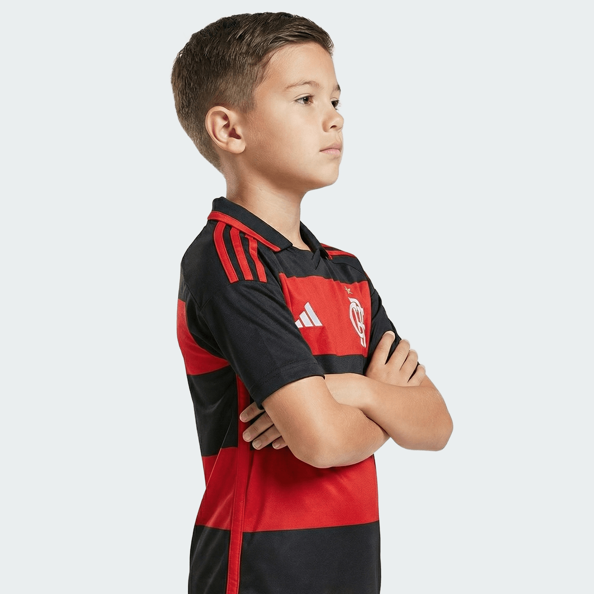 Conjunto Infantil Adidas Flamengo 2026/27 I — imagem 3