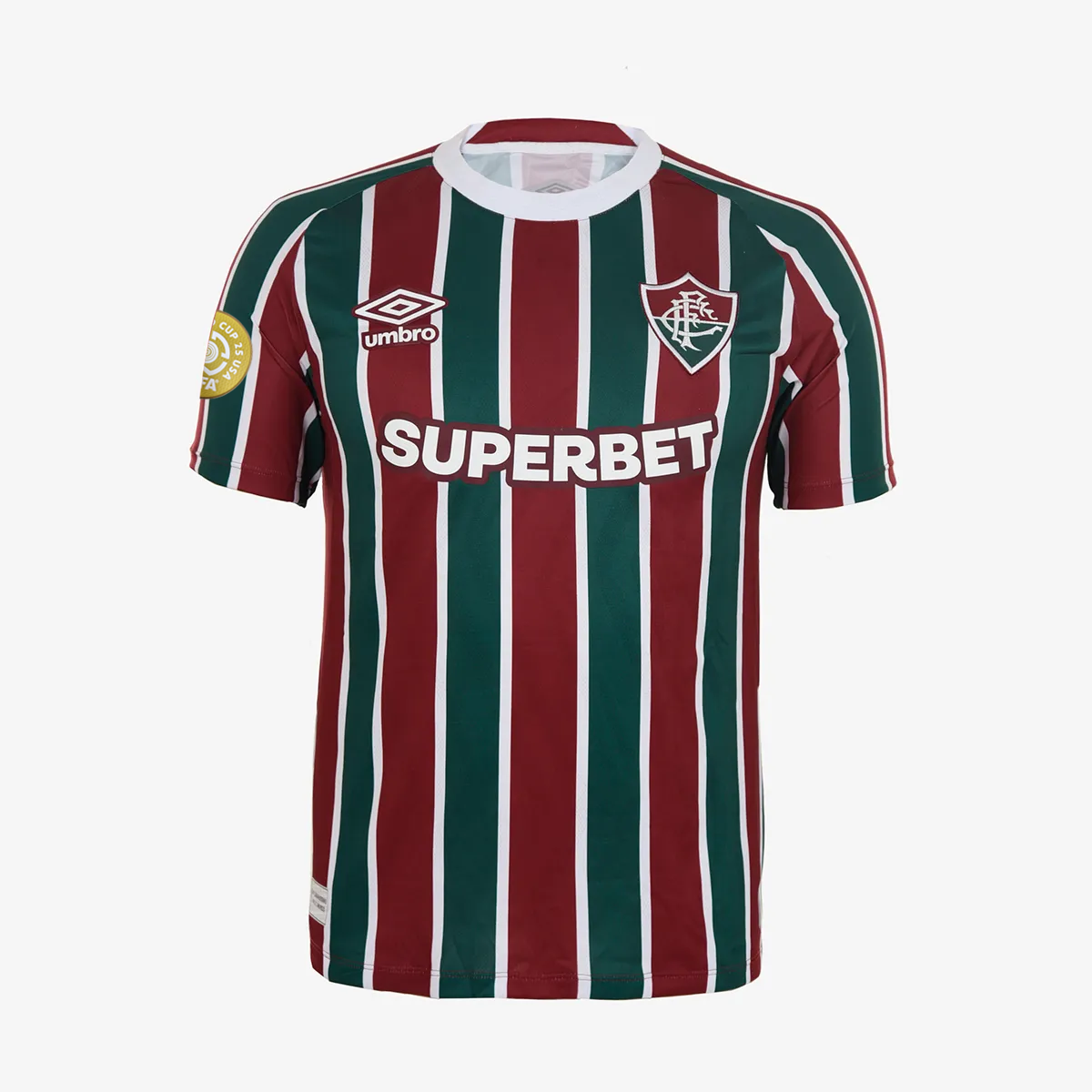 Camisa Umbro Fluminense 2025/26 I, vista lateral