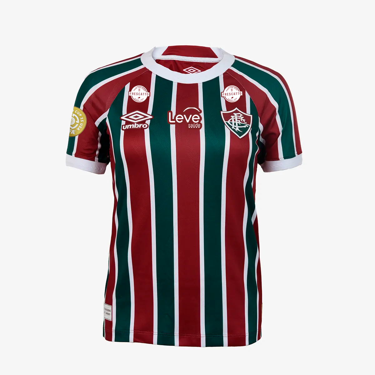 Camisa Feminina Umbro Fluminense 2025/26 I Com Patrocinios na TSN Sports