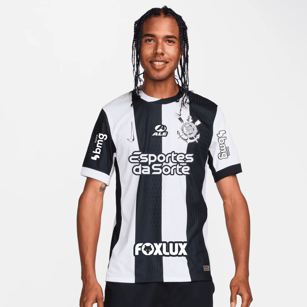 Camisa Nike Corinthians 2024/25 III Jogador Com Patrocínios na TSN Sports