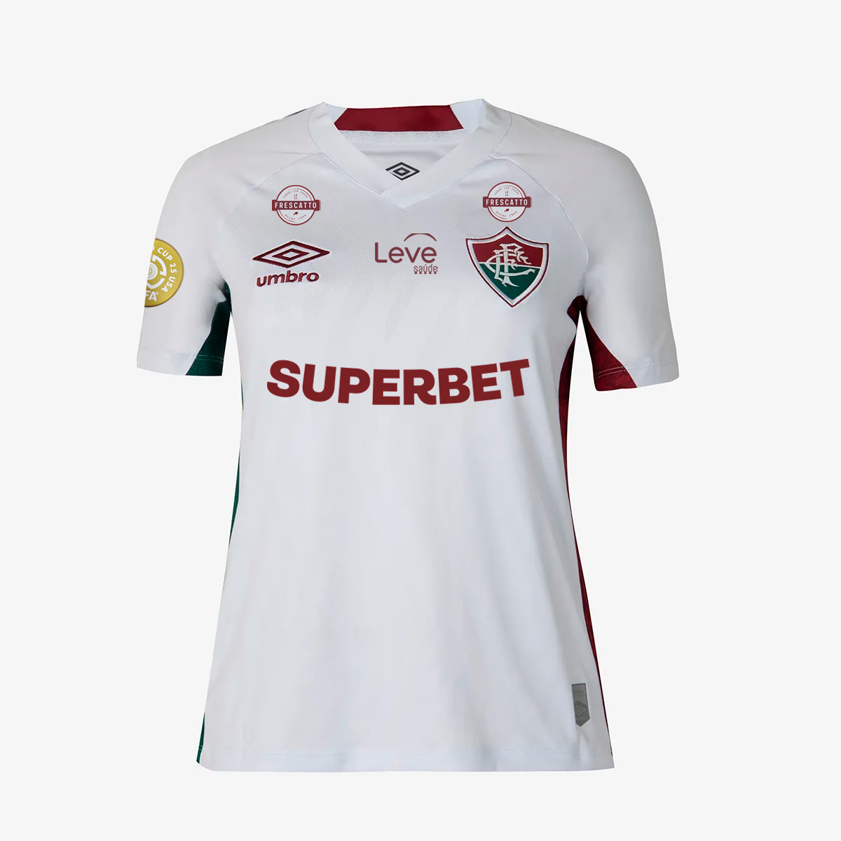 Camisa Feminina Umbro Fluminense 2025/26 II Com Patrocínio na TSN Sports