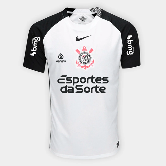 Camisa Nike Corinthians 2025/26 I Torcedor Com Patrocínios na TSN Sports