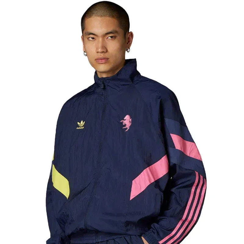 Jaqueta Corta-Vento Adidas Originals Juventus, vista de frente