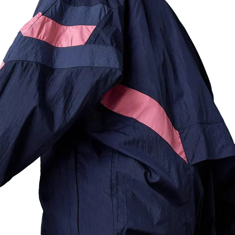 Jaqueta Corta-Vento Adidas Originals Juventus, detalhe da gola