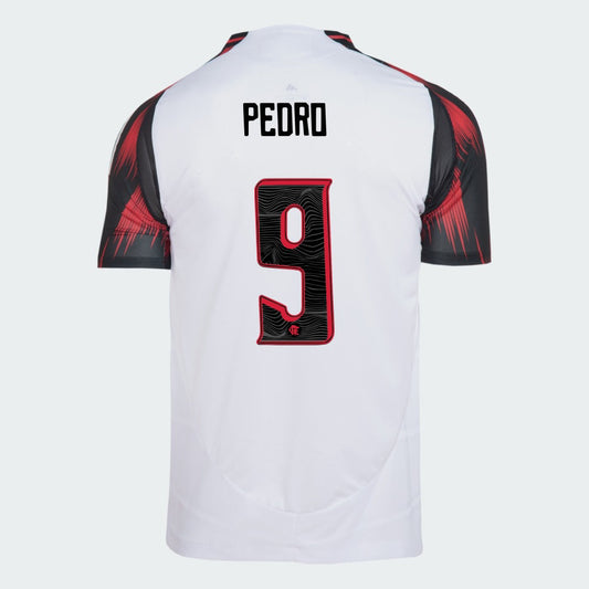 Camisa Adidas Flamengo 2025/26 II PEDRO N° 9 na TSN Sports