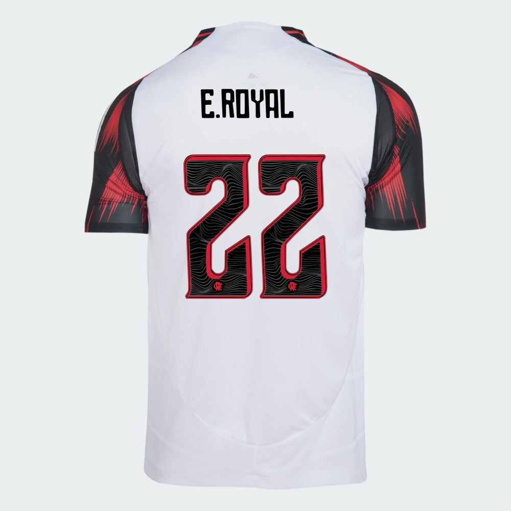 Camisa Adidas Flamengo 2025/26 II E. ROYAL N° 22 na TSN Sports