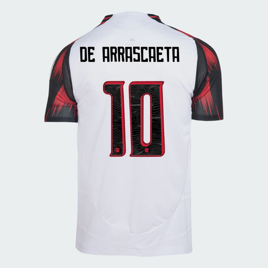 Camisa Adidas Flamengo 2025/26 II DE ARRASCAETA N° 10 na TSN Sports
