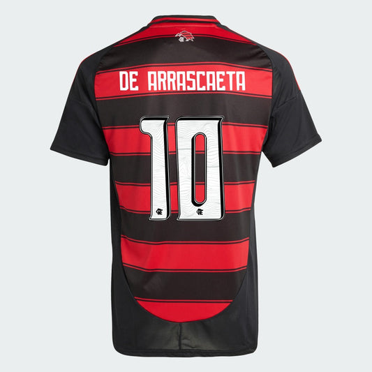 Camisa Adidas Flamengo 2025/26 I DE ARRASCAETA N° 10 na TSN Sports