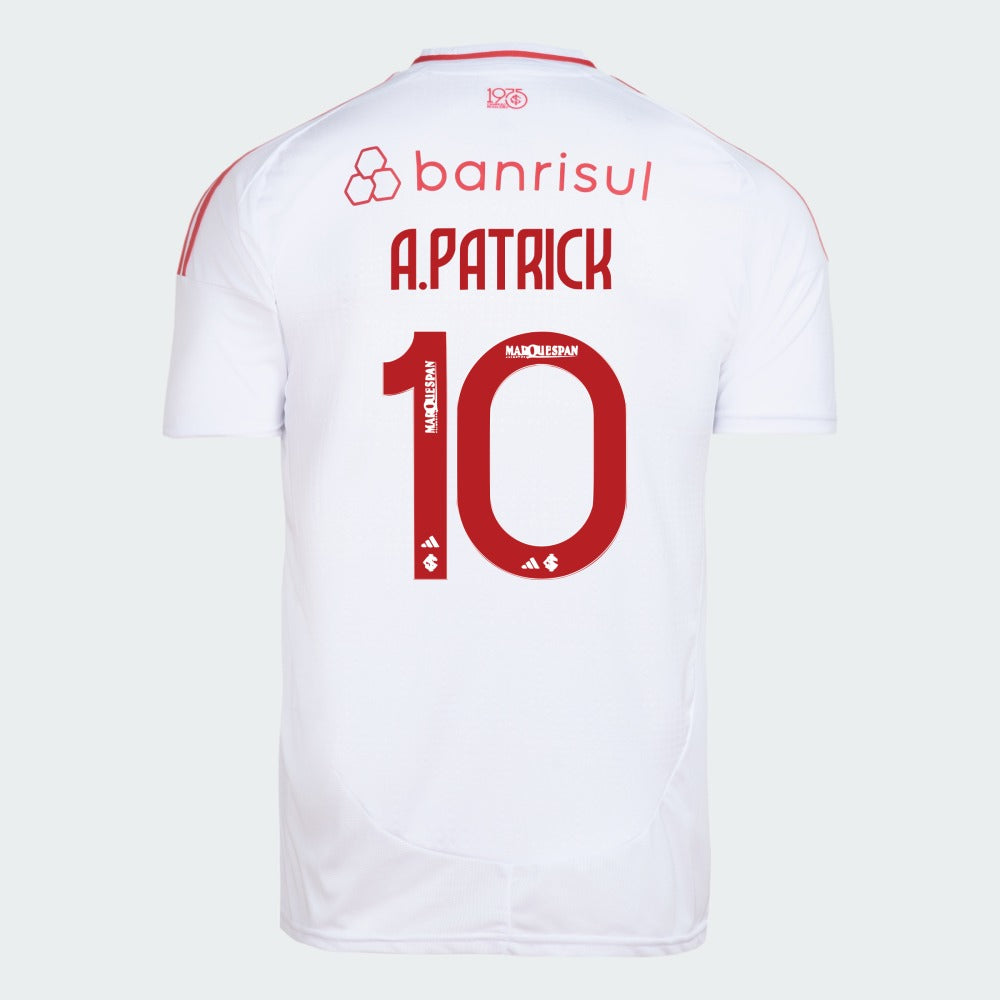 Camisa Adidas Internacional 2025/26 II A. PATRICK N° 10 na TSN Sports
