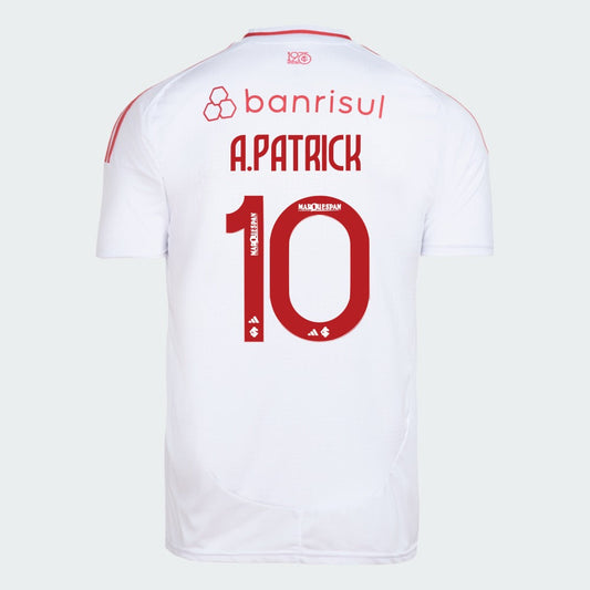 Camisa Adidas Internacional 2025/26 II A. PATRICK N° 10 na TSN Sports