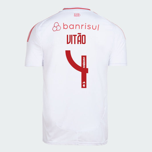 Camisa Adidas Internacional 2025/26 II VITÃO N° 4 na TSN Sports