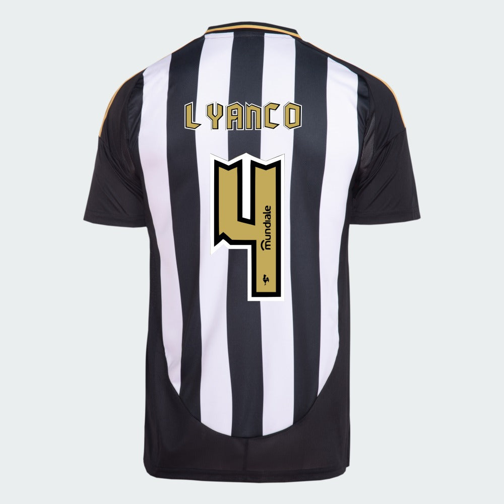 Camisa Adidas Atlético Mineiro 2025/26 I LYANCO N° 4 na TSN Sports