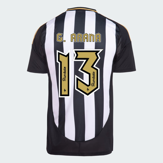 Camisa Adidas Atlético Mineiro 2025/26 I G. ARANA N° 13 na TSN Sports