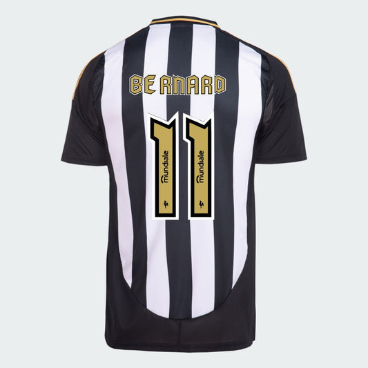 Camisa Adidas Atlético Mineiro 2025/26 I BERNARD N° 11 na TSN Sports