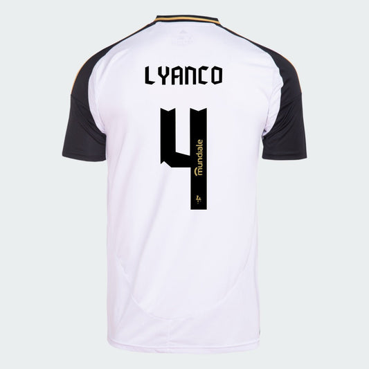 Camisa Adidas Atlético Mineiro 2025/26 II LYANCO N° 4 na TSN Sports