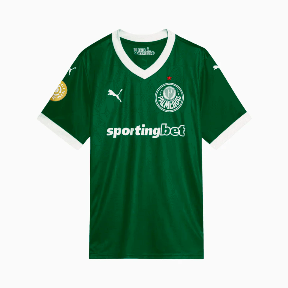 Camisa Puma Palmeiras 2025/26 I Torcedor, vista lateral