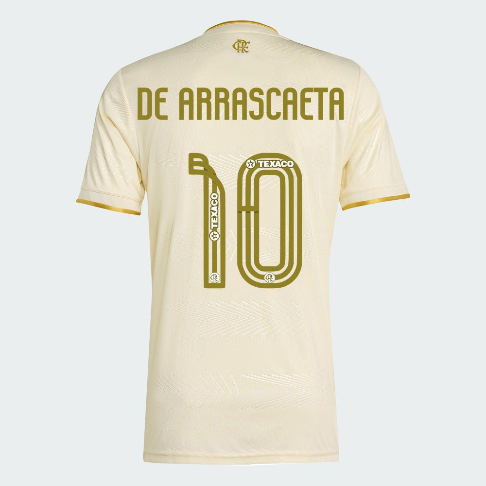 Camisa Adidas Flamengo 2025/26 III DE ARRASCAETA N° 10 na TSN Sports