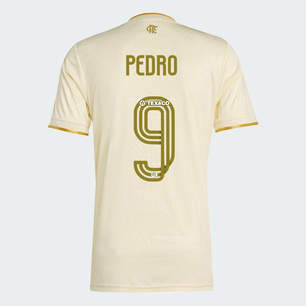 Camisa Adidas Flamengo 2025/26 III PEDRO N° 9 na TSN Sports