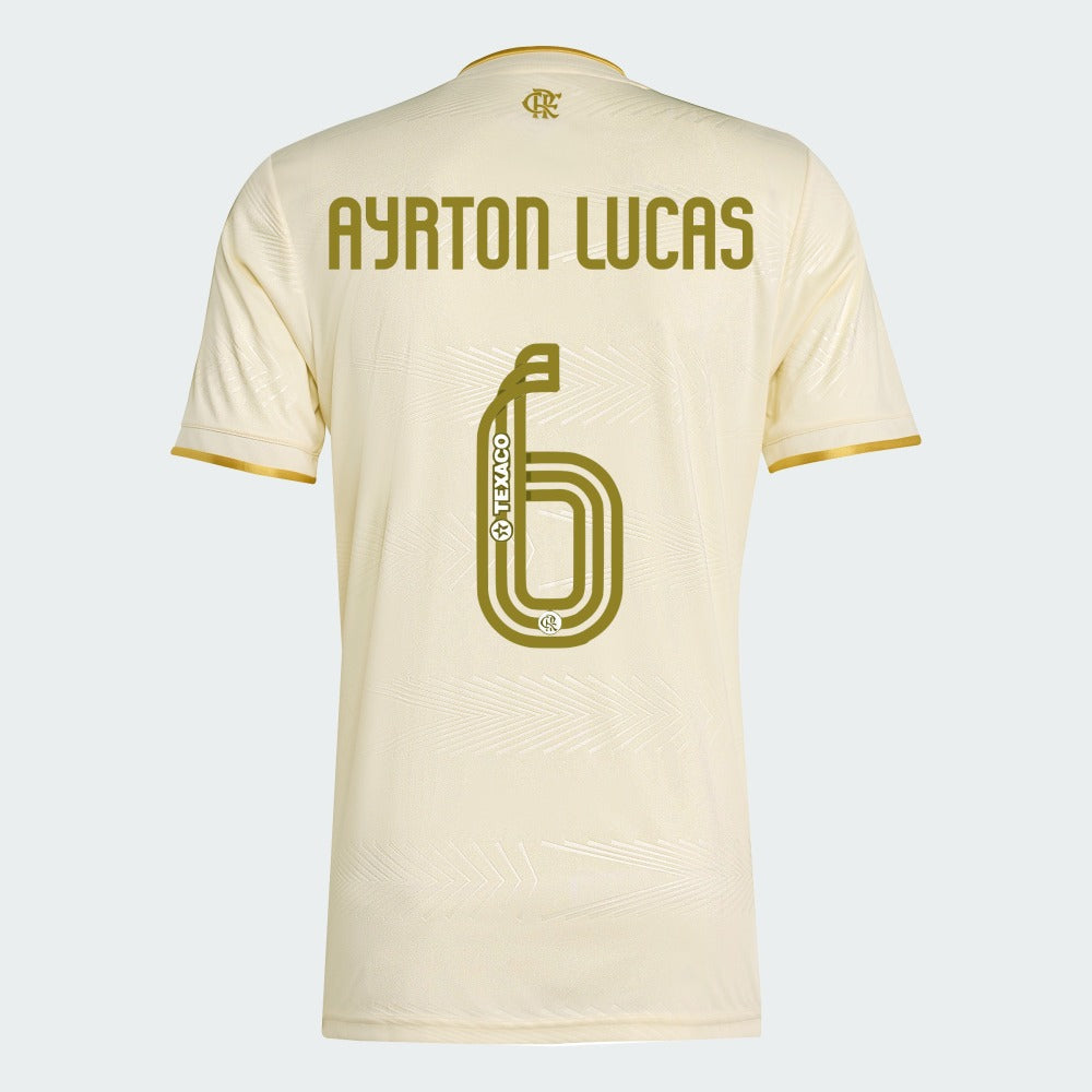 Camisa Adidas Flamengo 2025/26 III AYRTON LUCAS N° 6 na TSN Sports