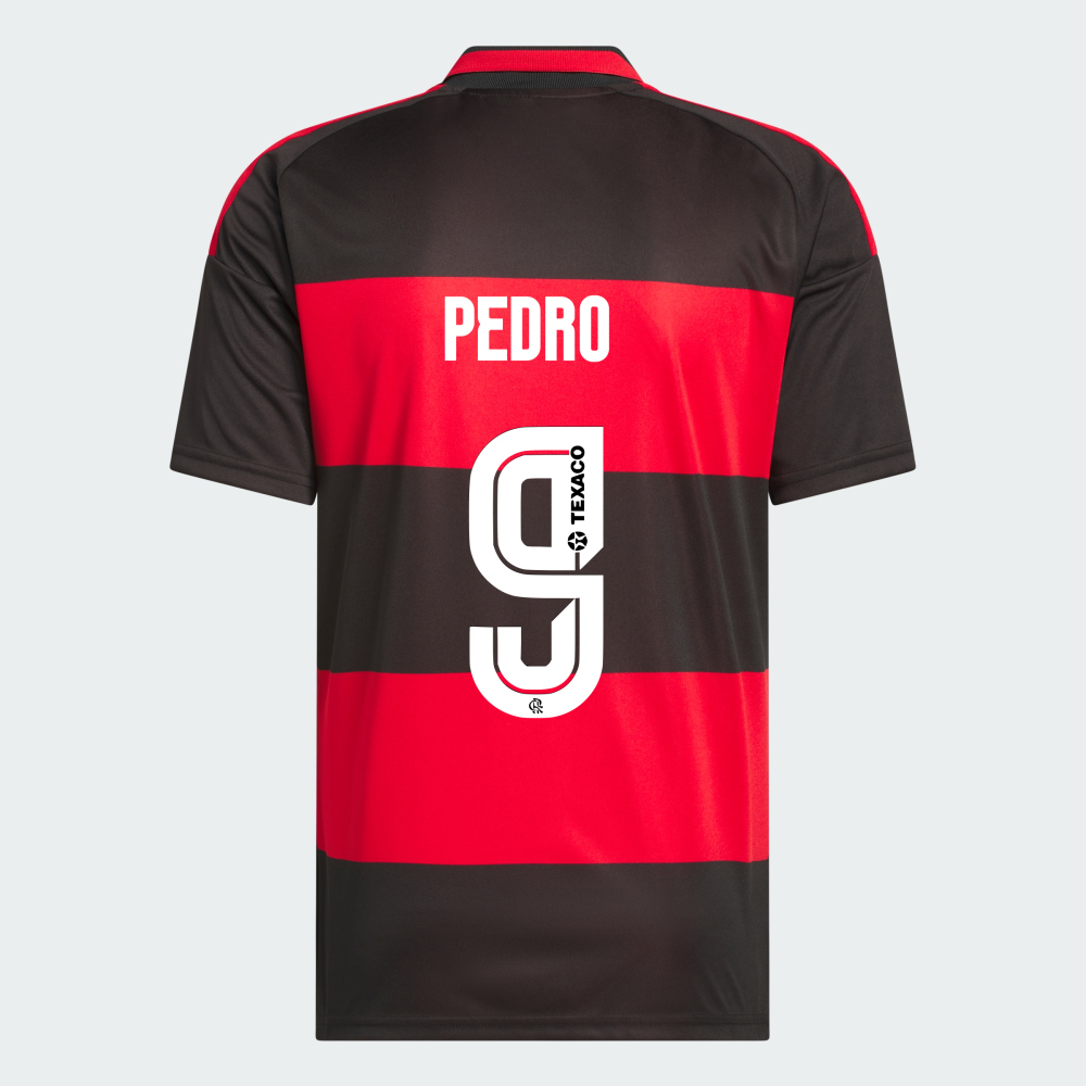Camisa Adidas Flamengo 2026/27 I PEDRO N° 9 na TSN Sports