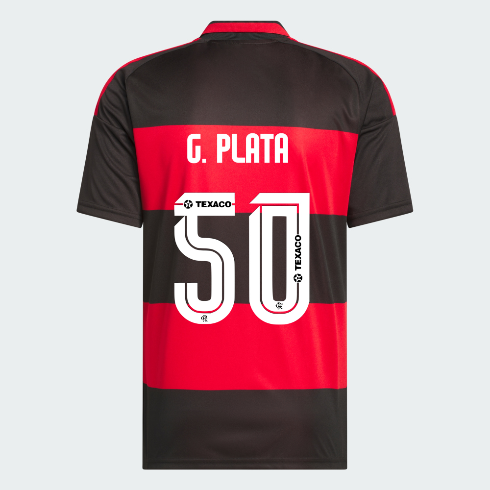 Camisa Adidas Flamengo 2026/27 I G PLATA N° 50 na TSN Sports