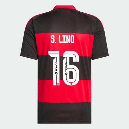Camisa Adidas Flamengo 2026/27 I S. LINO N° 16 na TSN Sports