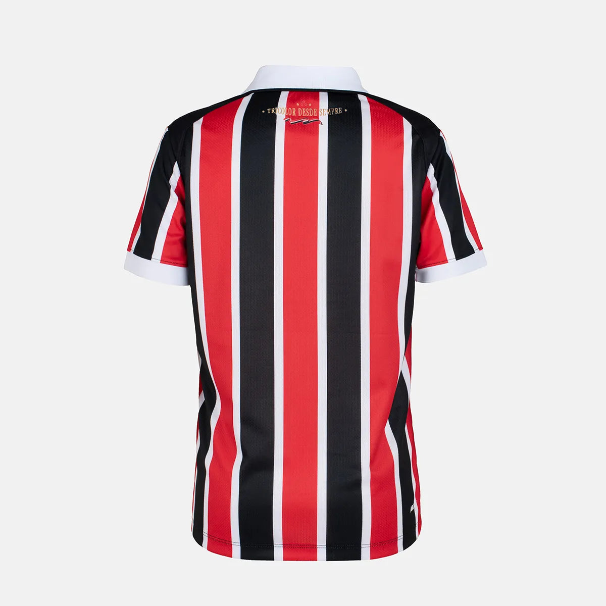 Conjunto Infantil São Paulo 2026/27 II, vista de costas