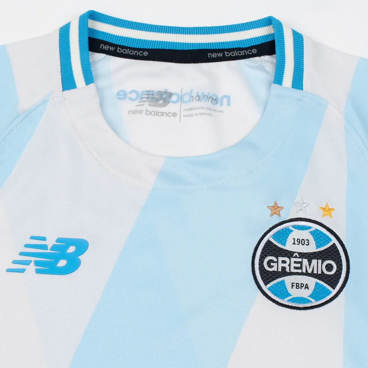 Conjunto Infantil Grêmio 2026/27 II, detalhe do escudo