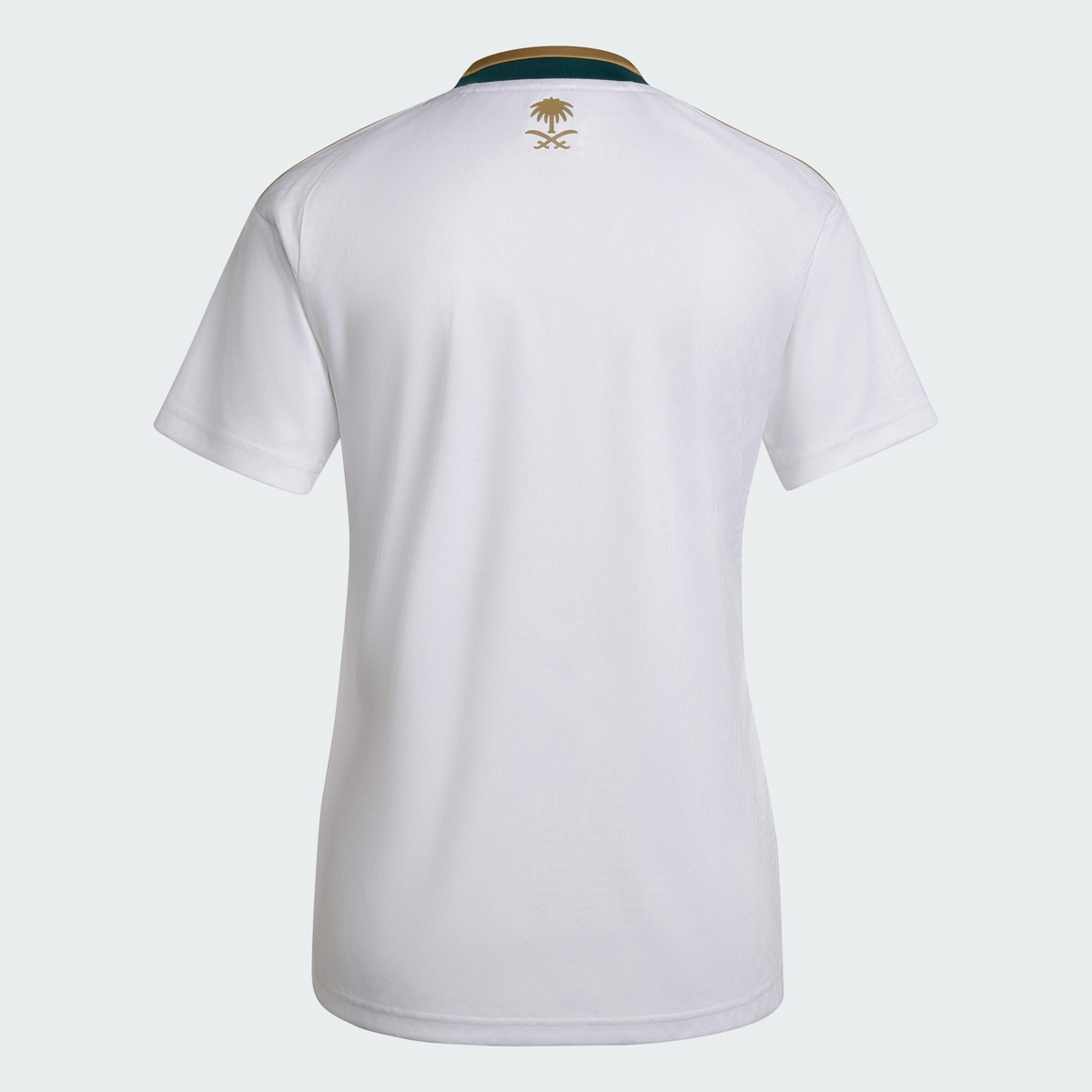 Camisa Feminina Arábia Saudita 2026/27 II, detalhe da gola