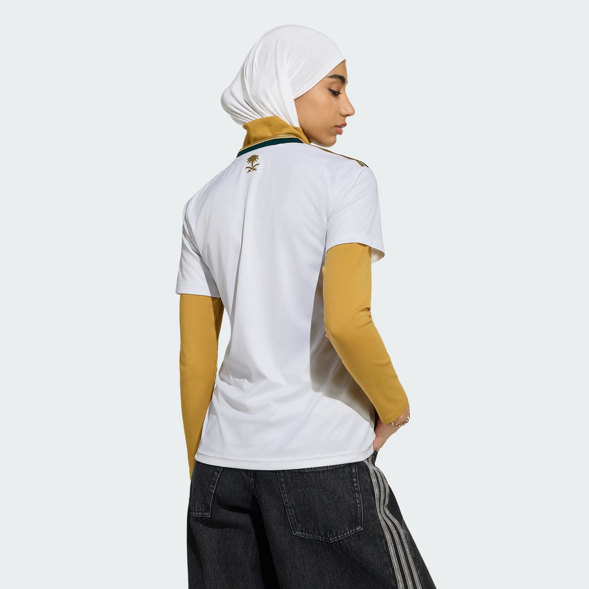 Camisa Feminina Arábia Saudita 2026/27 II, vista de frente