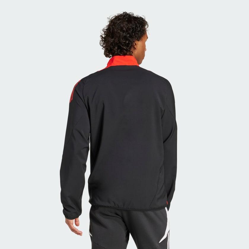 Jaqueta Apresentação Adidas Internacional 2024 Tiro, vista de frente