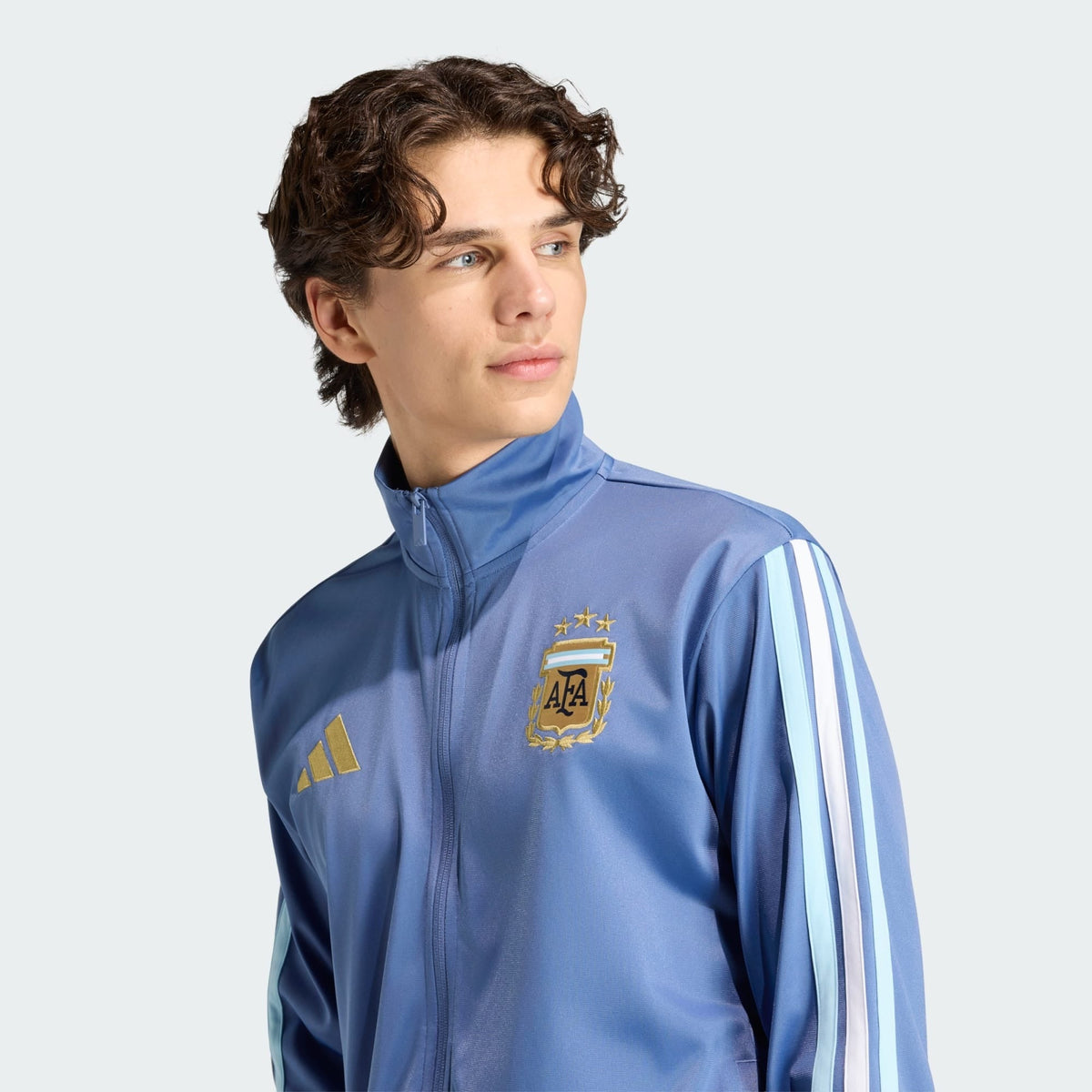 Jaqueta Argentina 2026/27, detalhe do escudo