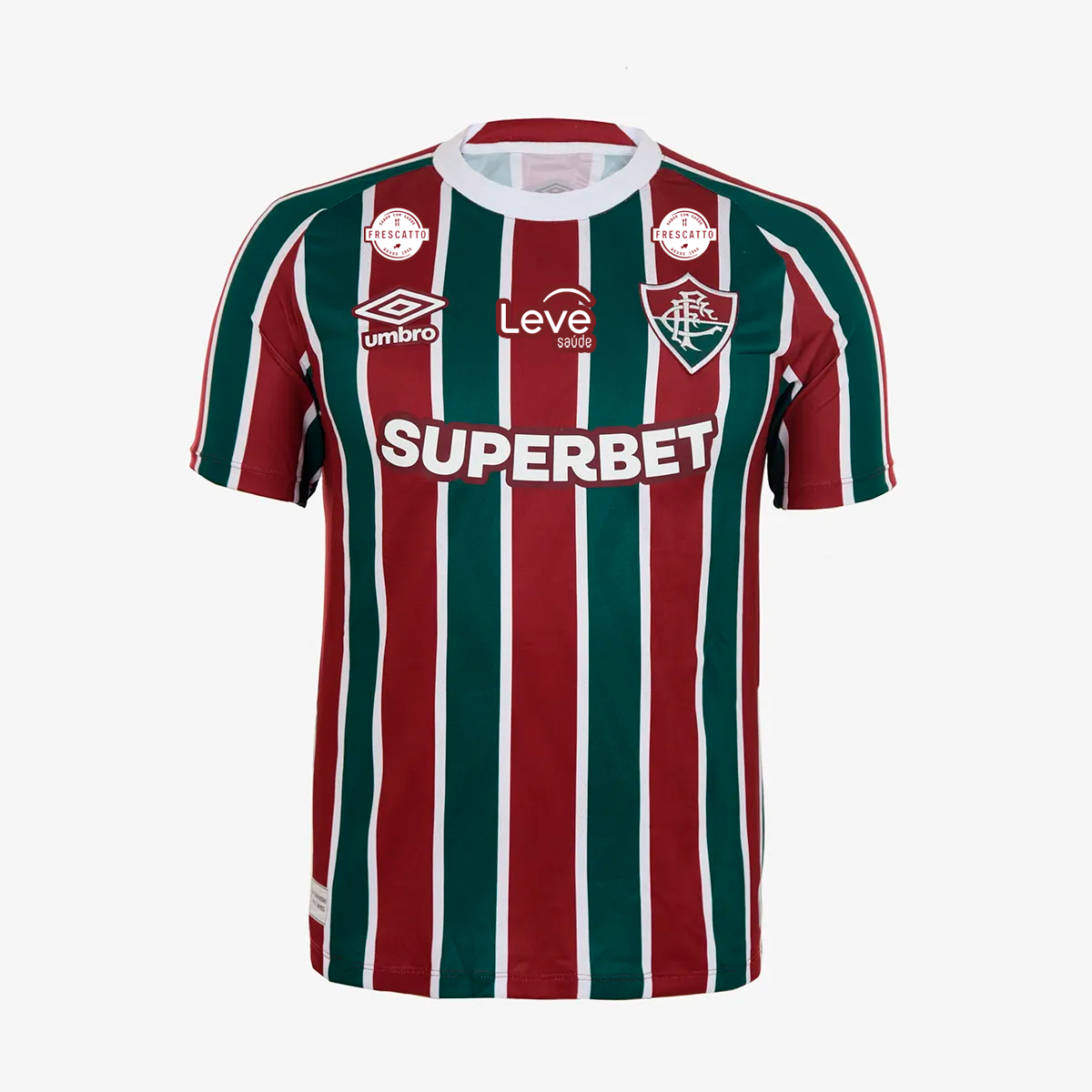 Camisa Umbro Fluminense 2025/26 I Com Patrocinios na TSN Sports