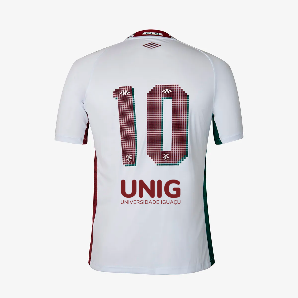Camisa Umbro Fluminense 2025/26 II Com Patrocinios, vista de frente