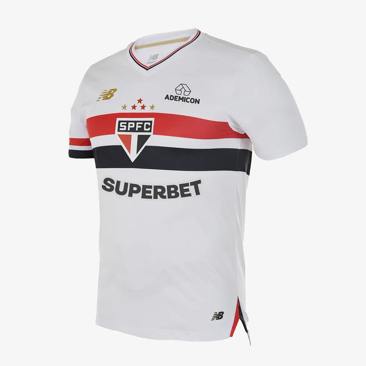 Camisa New Balance São Paulo 2025/26 I Jogador, vista de frente
