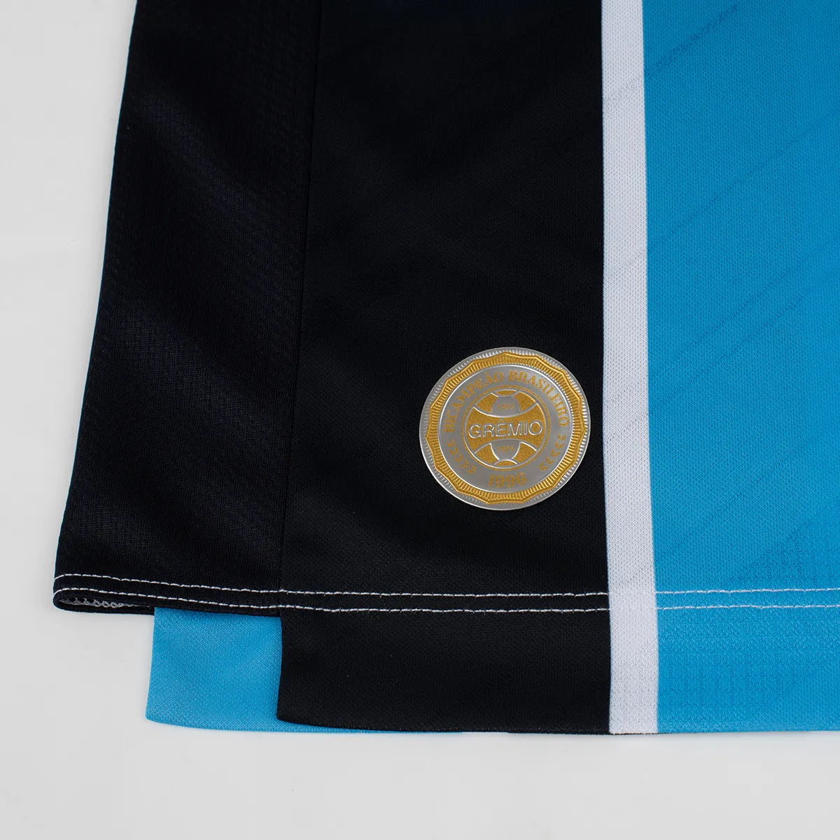 Camisa Grêmio 2026/27 I Jogador, detalhe da gola