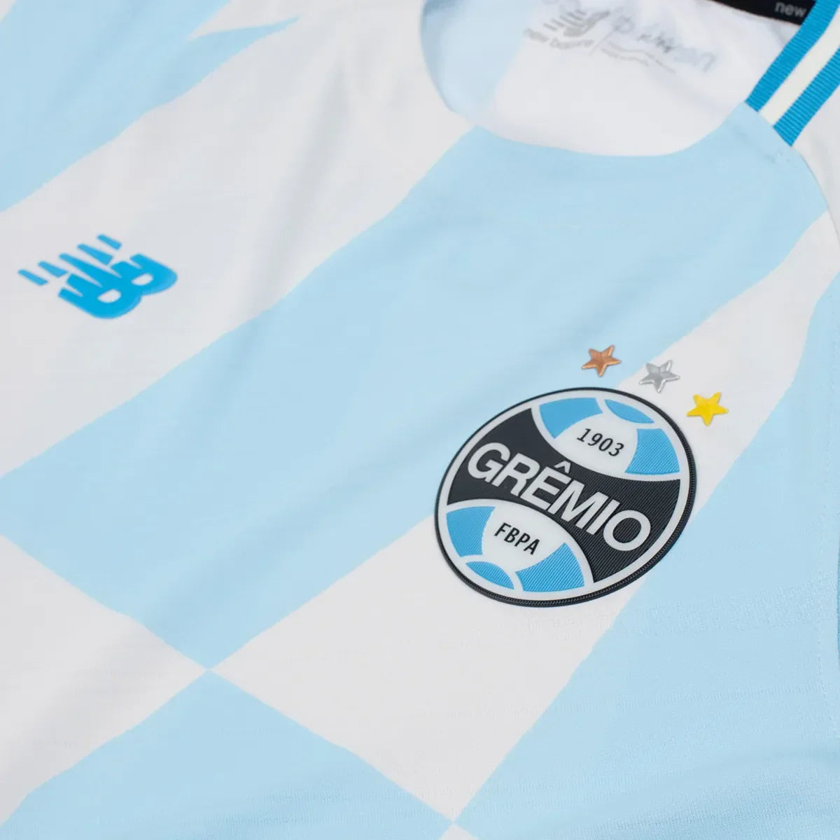Camisa Grêmio 2026/27 II Jogador, detalhe do escudo