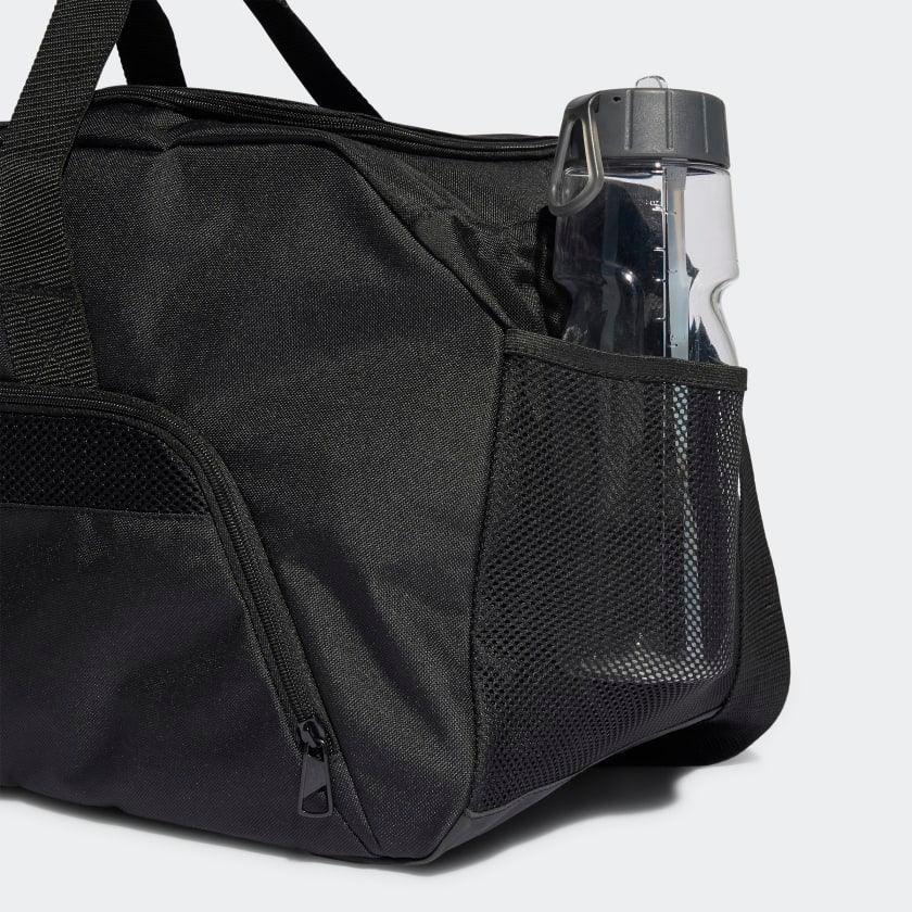 Mala Adidas Duffel Média Tiro League, detalhe do tecido