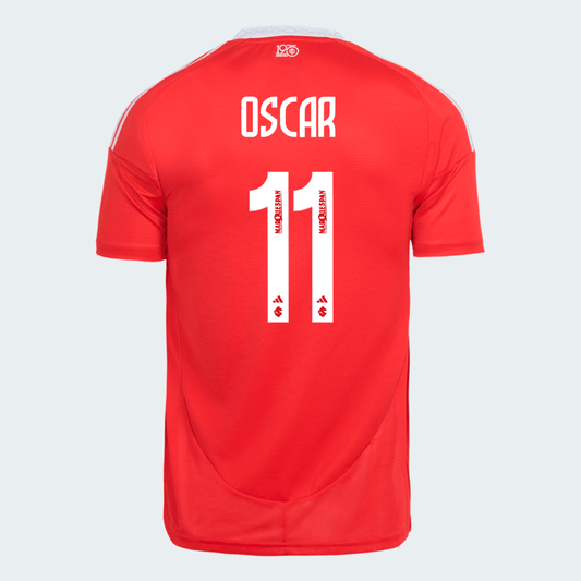 Camisa Adidas Internacional 2025/26 I - Oscar Romero N° 11 na TSN Sports