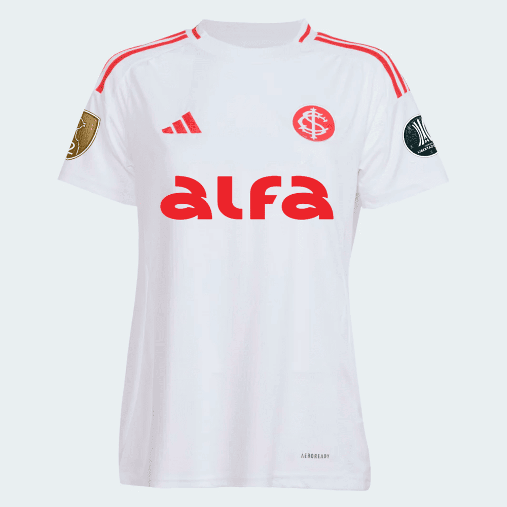 Camisa Feminina adidas Internacional 2025/26 II Com Patrocínios na TSN Sports